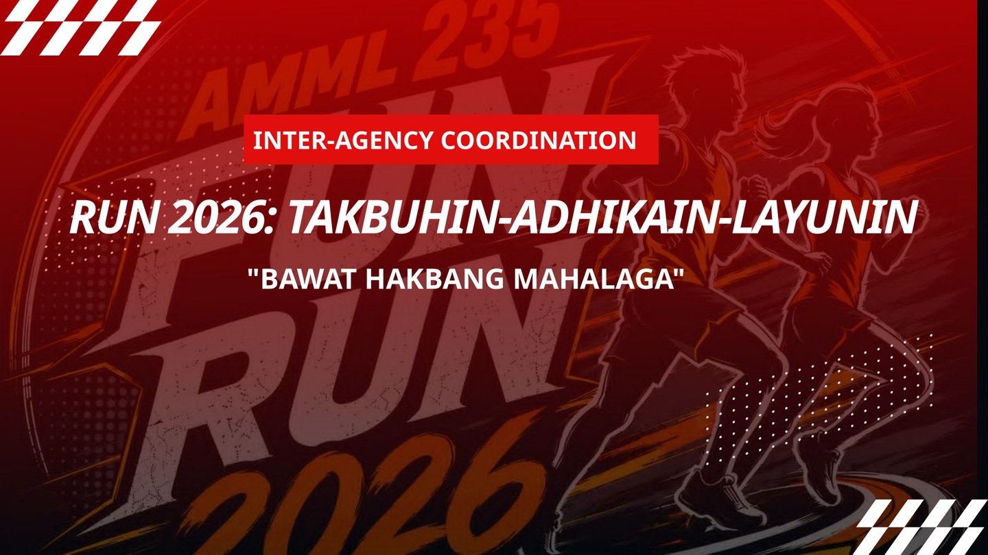 AMML Fun Run Proposal Slide 1 of 29