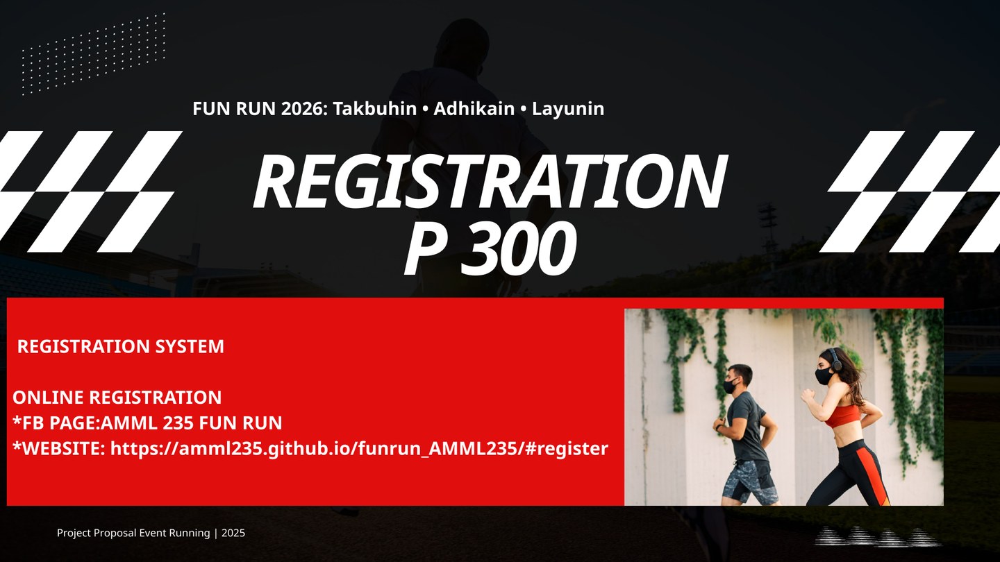 AMML Fun Run Proposal Slide 4 of 29